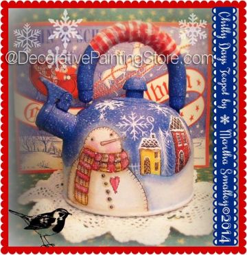 Chilly Days Teapot ePattern - Martha Smalley - PDF DOWNLOAD